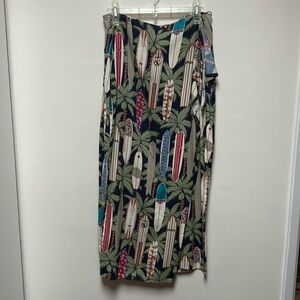Reyn Spooner Surfboard Wrap Skirt. Vintage!